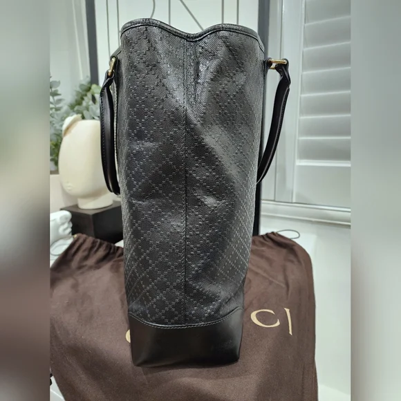 EUC GUCCI Diamante Joy Vertical Tote Black - Picture 5 of 12